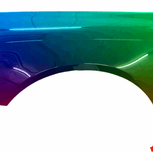 Levý blatník AUDI A6 C6 08-11 libovolná barva