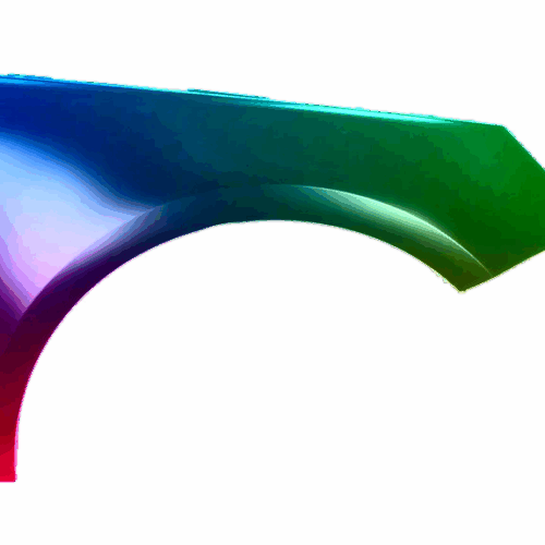 Audi A1 Pravý blatník 10-15 Libovolná barva