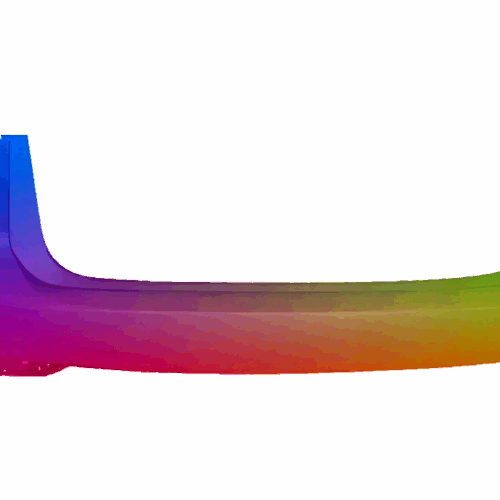 Zadní nárazník Vw Touran 1T3 2010-15 Libovolná barva