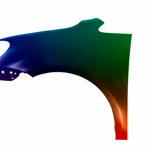 Levý blatník Vw Touran 1T 03-06 libovolná barva