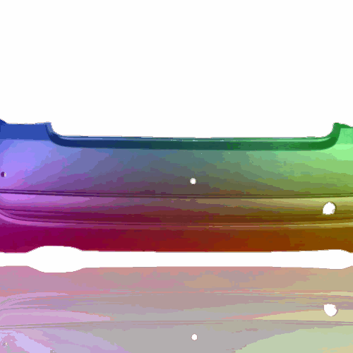 Zadní nárazník Fiat 500 (312) 07-15 3 PDC Libovolná barva