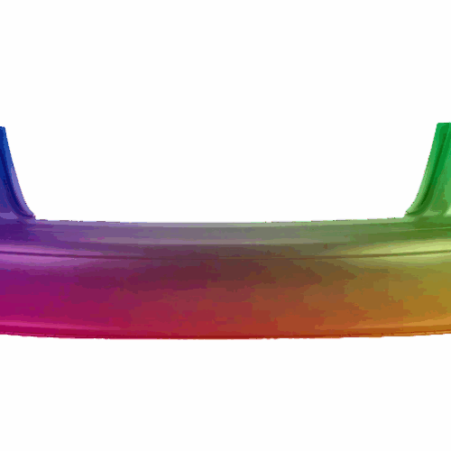 Zadní nárazník Audi A3 8P 2008-2012 SportBack Libovolná barva