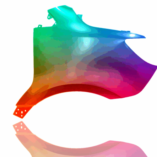 Pravé křídlo Mercedes Sprinter 907 910 Od roku 2018- Jakákoli barva