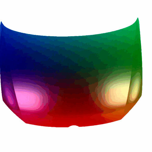 Kapota motoru Vw Polo 6 R 2009-2017 Libovolná barva