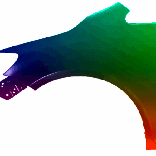 Levé křídlo VW GOLF PLUS LC5F