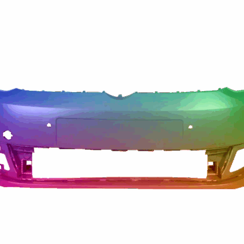 Přední nárazník VW Caddy 10-15 6 PDC Libovolná barva