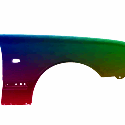 Pravé křídlo Mercedes E W210 1995-1999 Jakákoli barva