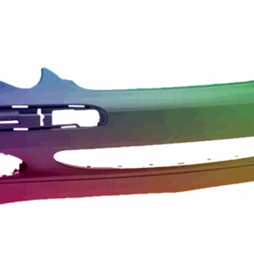 Přední nárazník Mercedes C W203 2000-2004 Libovolná barva