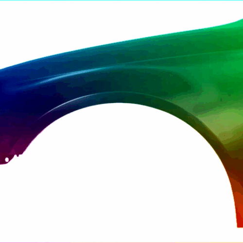 Levý blatník AUDI A3 8V 2012-2020 HatchBack Libovolná barva