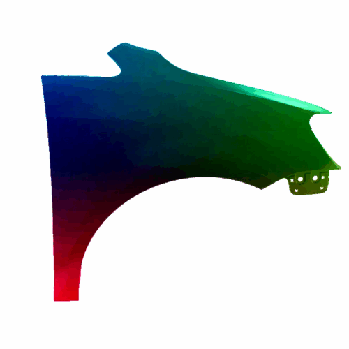Pravé křídlo VW Caddy 10-15 Libovolná barva