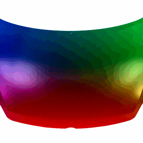 Kapota motoru pro Vw Golf V VI Plus 2005-2014 Libovolná barva