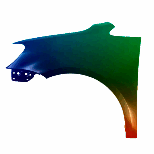 Levý blatník VW Touran 1T3 2010-2015 Libovolná barva