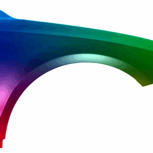 AUDI Q5 8R 2009-2016 Všechny barvy pravého blatníku