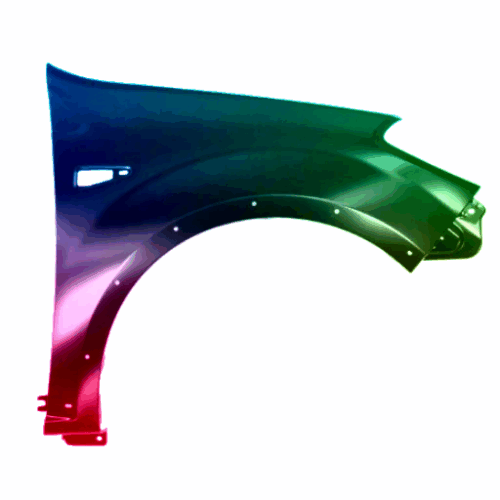 Dacia Sandero pravé křídlo 2008-2012 Jakákoli barva