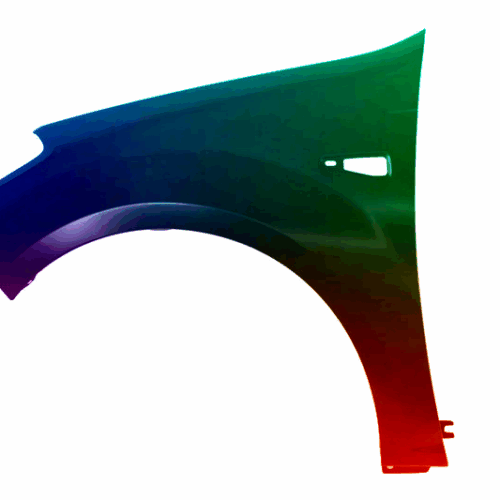 Levý blatník Dacia Sandero 2008-2012 Libovolná barva