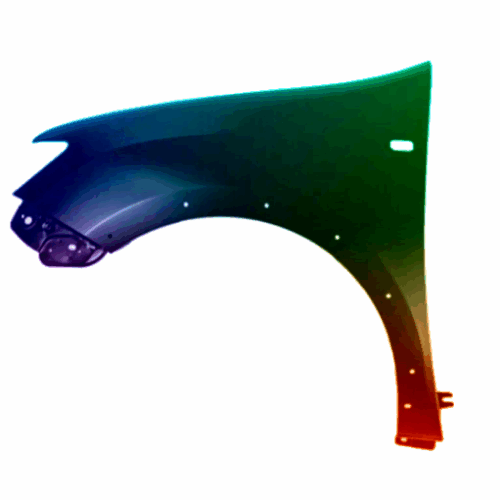 Levý blatník pro Dacia Sandero Stepway 2012-2021 lakovaný v požadované barvě