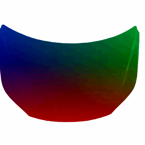 Kapota motoru Vw Tiguan 2007-2016 Libovolná barva