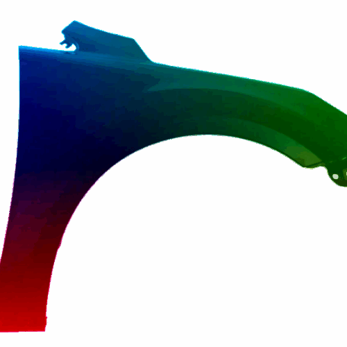 Pravé křídlo Ford Focus Mk2 2008-2012 Libovolná barva