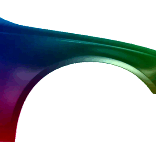 AUDI A4 B8 2007-2011 LZ3F pravý blatník