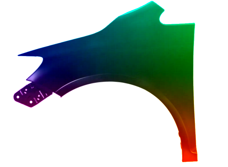 VW GOLF PLUS LY3D levý blatník - Obrázek 2