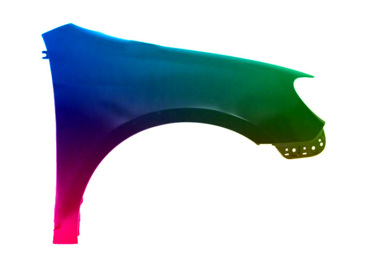 Pravé křídlo VW GOLF VI 2008-2016 LD7X - Obrázek 2