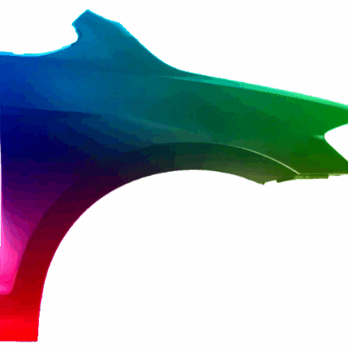 Pravé křídlo VW Golf Sportsvan 2014-2020 Libovolná barva