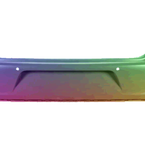 Zadní nárazník VW Golf 7 VII 2012-2017 PDC Libovolná barva