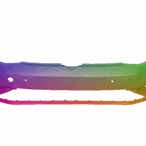 Přední nárazník VW Golf VII 2017-2020 6xPDC SR Libovolná barva