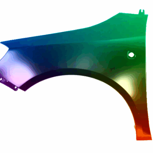 Škoda Fabia 5J levé křídlo 2007-2015 Libovolná barva