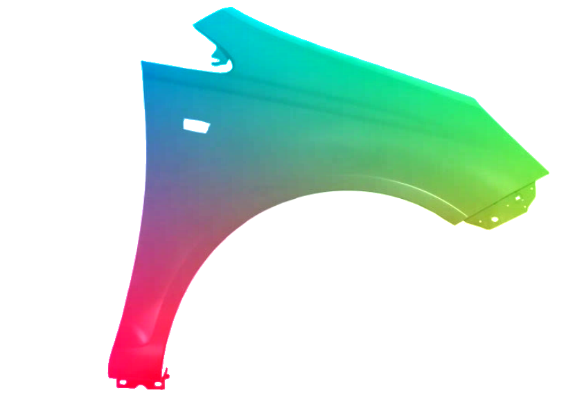 Pravé křídlo Opel Corsa D 2006-2015 Z177 - Obrázek 2