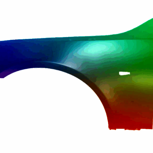 Levé křídlo BMW E60 E61 2003-2010 300