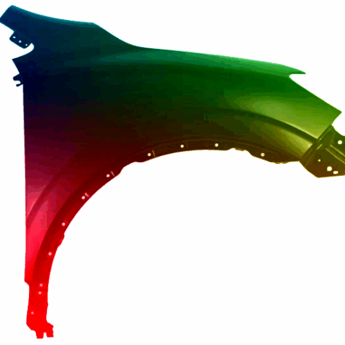 Renault Kadjar Pravý blatník od 2015 Jakákoli barva