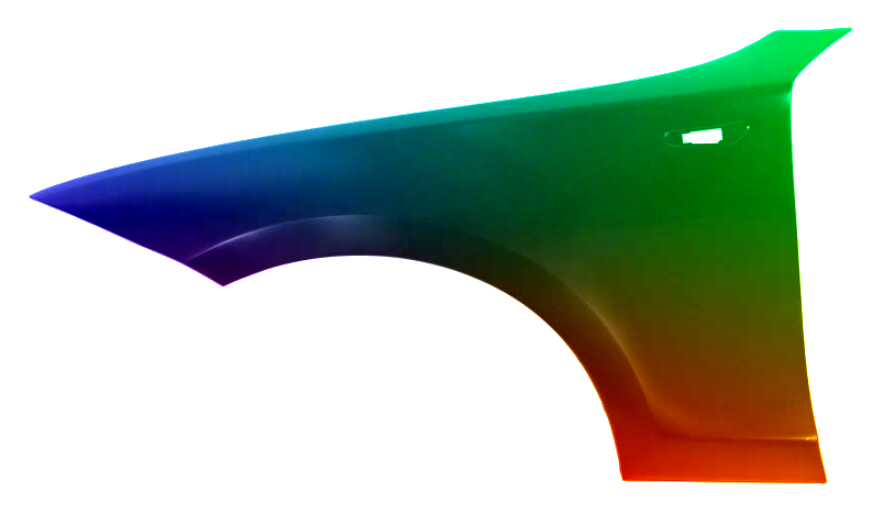 Levé křídlo BMW E81 E82 E87 E88 04-13 475 - Obrázek 2