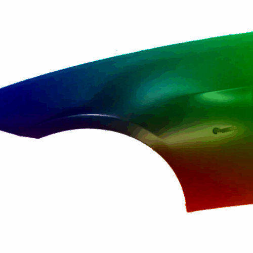 Levé křídlo BMW E90 E91 04-13 300