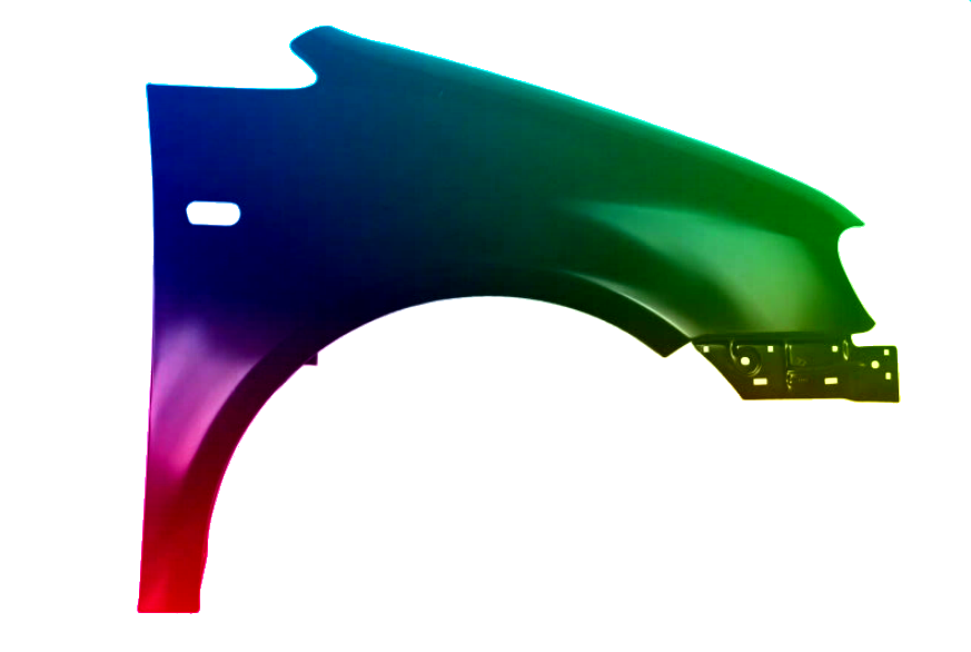 Pravé křídlo VW CADDY 04-10 LA5W - Obrázek 2