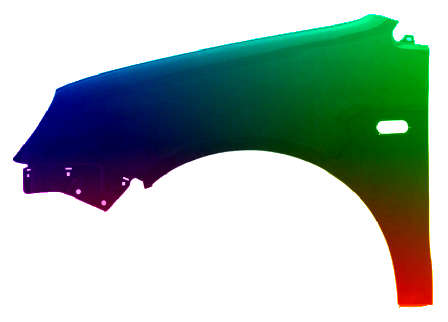 Levé křídlo VW POLO 9N 2001-2005 L041 - Obrázek 2