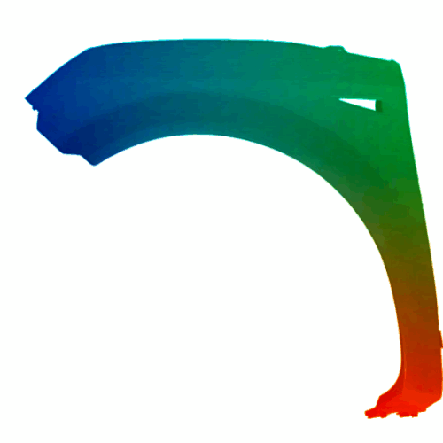 Levé křídlo Renault Scenic II 2003-2009 Libovolná barva