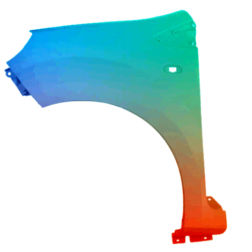 Levé křídlo Renault Twingo II 2007-2014 Libovolná barva