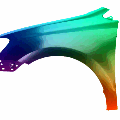 VW Polo 6R levé křídlo 09-17 libovolná barva