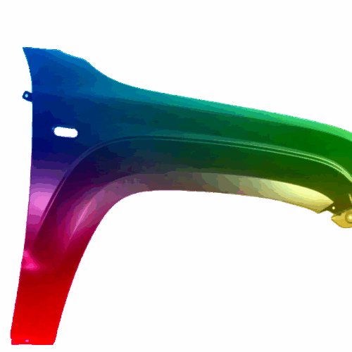 Pravé křídlo VW Amarok z roku 2017 Libovolná barva