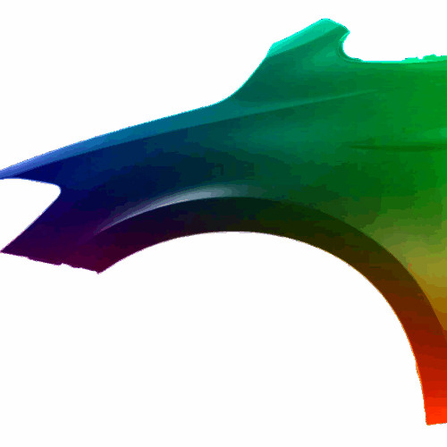 VW Touran 5T Levý blatník od 2015 Jakákoli barva