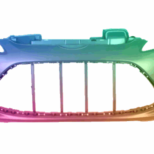 Přední nárazník Ford Fiesta Mk7 08-13 Libovolná barva