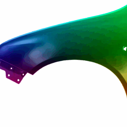 Levý blatník Škoda Fabia 6Y 00-07 1026 LF9E