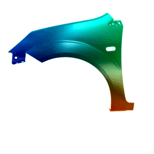 Levé křídlo Ford Fiesta Mk5 02-08 Libovolná barva