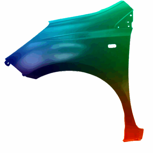 Levý blatník NISSAN NOTE E11 05-09 libovolná barva