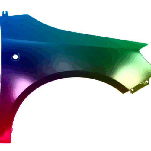 Škoda Fabia 5J pravé křídlo 2007-2015 Libovolná barva