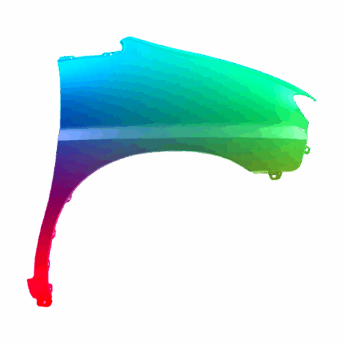 Hyundai H1 Pravý blatník 1998-2008 Bez otvoru Jakákoli barva