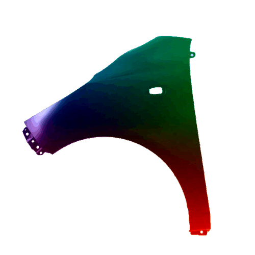Hyundai I10 levý blatník 2008-2011 s otvorem Libovolná barva