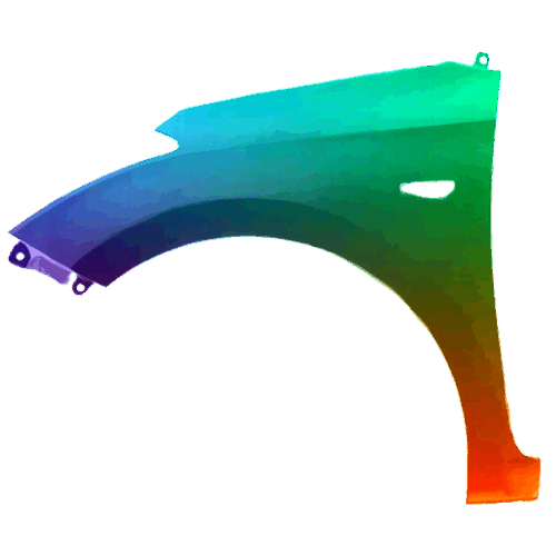 Levý blatník Hyundai I20 2014-2020 s otvorem Libovolná barva