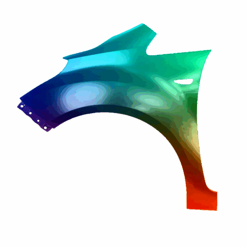 Levý blatník Hyundai IX30 od roku 2010 s otvorem Jakákoli barva